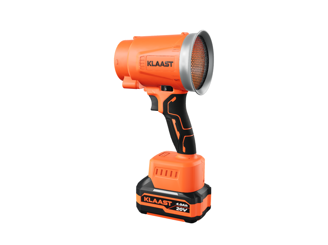 KLAAST blower, exploded view